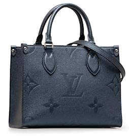 Louis Vuitton-Louis Vuitton On The Go PM Bolsa de couro M58956 Em uma boa condição-Outro