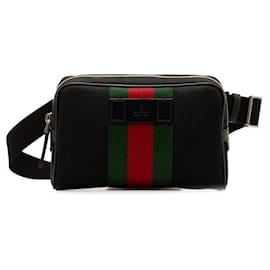 Gucci-Gucci Techno Canvas Web Belt Bag Canvas Belt Bag 630919 in Excellent condition-Other