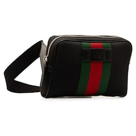 Gucci-Sac ceinture en toile Gucci Techno Sac ceinture en toile 630919 In excellent condition-Autre