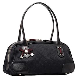 Gucci-Gucci GG Canvas Princy Handbag Canvas Handbag 161720 in Good condition-Other