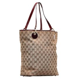 Gucci-GG Canvas Tote Bag  120836-Other