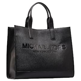 Michael Kors-Bolso tote Cooper de cuero con logo 37F2LCOT4l-Otro