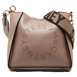 Stella Mc Cartney-Stella Mccartney Stella Logo Shoulder Bag Leather Shoulder Bag in Good condition-Other