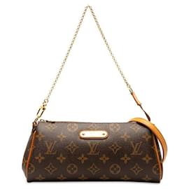 Louis Vuitton-Louis Vuitton Bolso De Hombro De Lona Eva M95567 en buen estado-Otro