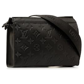 Louis Vuitton-Louis Vuitton Gaston Tragbare Geldbörse Leder Umhängetasche M81115 In sehr gutem Zustand-Andere