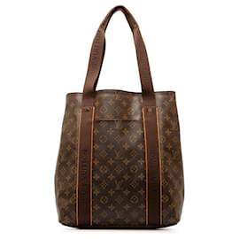 Louis Vuitton-Louis Vuitton Cabas Beaubourg Canvas Tote Bag M53013 in good condition-Other