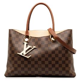 Louis Vuitton-Louis Vuitton Riverside Canvas Tote Bag N40135 in good condition-Other