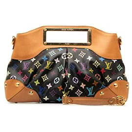 Louis Vuitton-Louis Vuitton Judy MM Canvas Handbag M40256 in good condition-Other