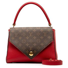 Louis Vuitton-Borsa a mano in tela V foderata Louis Vuitton M54624 in buone condizioni-Altro