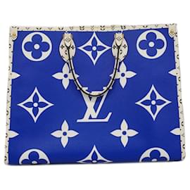 Louis Vuitton-Louis Vuitton Onthego GM-Azul