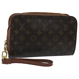 Louis Vuitton-LOUIS VUITTON Monogramm Orsay Clutch Bag M.51790 LV Auth 70472-Monogramm