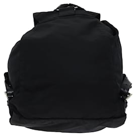Prada-PRADA Backpack Nylon Black Auth bs13203-Black