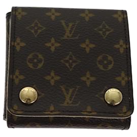 Louis Vuitton-LOUIS VUITTON Monogram Jewelry Case Boîte à bijoux LV Auth am6070-Monogramme