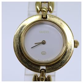 Gucci-GUCCI Relógios metal Ouro Auth am6083-Dourado