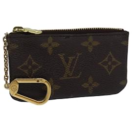 Louis Vuitton-LOUIS VUITTON Monogramm Pochette Cles Geldbörse M.62650 LV Auth-ac2878-Monogramm