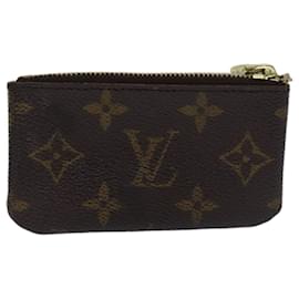 Louis Vuitton-LOUIS VUITTON Monogramm Pochette Cles Geldbörse M.62650 LV Auth-ac2878-Monogramm