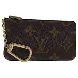 Louis Vuitton-LOUIS VUITTON Monogramm Pochette Cles Geldbörse M.62650 LV Auth 70505-Monogramm