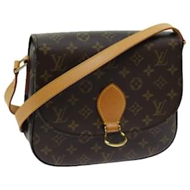 Louis Vuitton-LOUIS VUITTON Monogram Saint Cloud GM bolsa de ombro M51242 LV Auth yk11559-Monograma