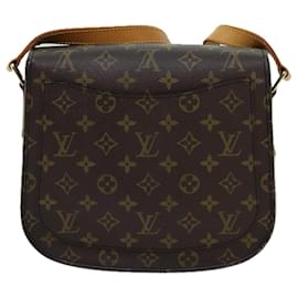 Louis Vuitton-LOUIS VUITTON Monogram Saint Cloud GM bolsa de ombro M51242 LV Auth yk11559-Monograma