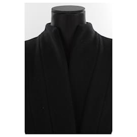 Kenzo-Manteau en laine-Noir