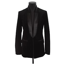 Sportmax-Blazer en velours-Noir