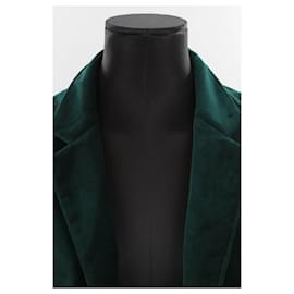 Zadig & Voltaire-Blazer de veludo-Verde