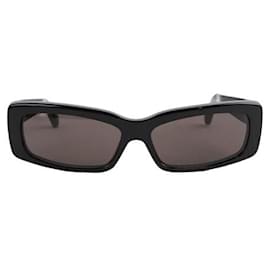 Balenciaga-Gafas De Sol Negras-Negro