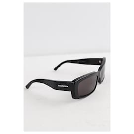 Balenciaga-Gafas De Sol Negras-Negro