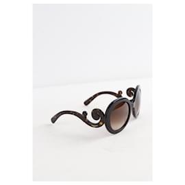 Prada-Óculos de sol castanhos-Marrom