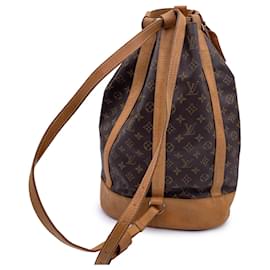 Louis Vuitton-Louis Vuitton Backpack Vintage Randonnee-Brown