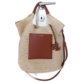 Ralph Lauren Stroh Braun Beige