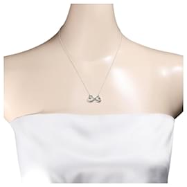 Tiffany & Co-Tiffany & Co Double loving heart-Silvery