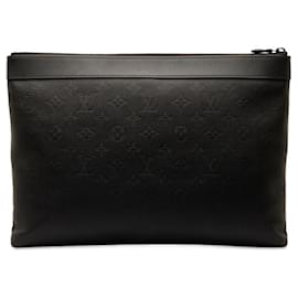 Louis Vuitton-Pochette en la sombra de Louis Vuitton-Negro