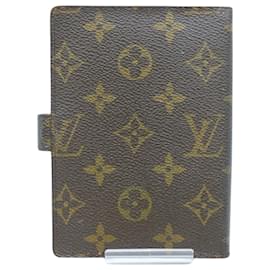 Louis Vuitton-Funda de agenda Louis Vuitton-Castaño