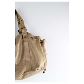 Gerard Darel-Leather Handbag-Beige