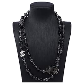 Chanel-CHANEL CC Jewelry in Black Pearl - 101858-Black