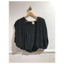 Autre Marque HAUTE HIPPIE Giacche T.International S Seta Nero