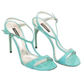 DOLCE & GABBANA Tacchi EU 39 Pelle verniciata Blu