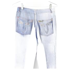 Autre Marque-VINTAGE 1970s deadstock jeans com bolso arco-íris-Outro