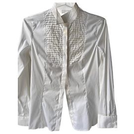 Emporio Armani Camicia da smoking bianca Giorgio Armani Bianco