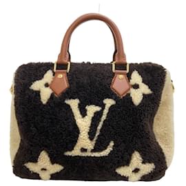 Louis Vuitton-Louis Vuitton speedy Bandouliere 25-Castaño