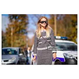 Chanel-Charlotte Groeneveld Neue Schwarze Lesage Tweed Jacke-Schwarz