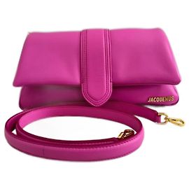 Jacquemus Bolsa de aba acolchoada Bambimou LE CHOUCHOU. Rosa Rosa