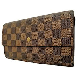 Louis Vuitton-Louis Vuitton Portefeuille Sarah Canvas Lange Geldbörse N61734 in gutem Zustand-Andere