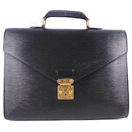 Louis Vuitton-Louis Vuitton Serviette Ambassador Leder Businesstasche M54412 in gutem Zustand-Andere