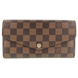 Louis Vuitton-Louis Vuitton Portefeuille Sarah Canvas Lange Geldbörse N63209 in guter Kondition-Andere