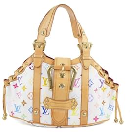 Louis Vuitton-Louis Vuitton Theda GM Canvas Handbag M92347 in good condition-Other