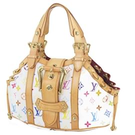 Louis Vuitton-Louis Vuitton Theda GM Canvas Handbag M92347 in good condition-Other