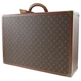 Louis Vuitton-Louis Vuitton Bisten 60 Canvas Travel Bag M21326 in good condition-Other