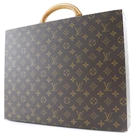 Louis Vuitton-Louis Vuitton President Canvas Businesstasche M53012 in guter Kondition-Andere